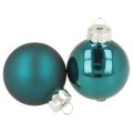Floristik24 Bolas de Navidad, mate y brillante, pequeños adornos navideños, 4 cm, 24 unidades