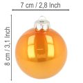 Juego de adornos navideños, adornos coloridos para el árbol de Navidad, 75 mm, 14 piezas | Floristik24.es