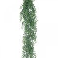 Floristik24 Planta verde colgante planta colgante artificial con cogollos verde, blanco 100cm