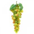 Floristik24 Deco uvas verde artificial frutería escaparate decoración 22cm