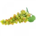Floristik24 Deco uvas verde artificial frutería escaparate decoración 22cm