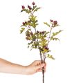 Rama artificial de espino blanco con bayas rojas, decorativa, 110 cm. | Floristik24.es