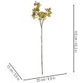 Rama artificial de espino blanco con bayas rojas, decorativa, 110 cm. | Floristik24.es