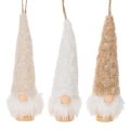 Floristik24 Figura decorativa de gnomo con barba para colgar, 17 cm, 6 piezas