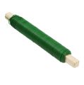 Floristik24 Alambre para envolver alambre artesanal verde 0,65 mm 100 g