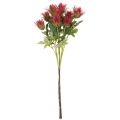 Rama de cardo rojo artificial para decoración, 67 cm, 3 piezas | Floristik24.es