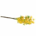 Floristik24 Xanthium flor de seda amarilla 53cm 6uds
