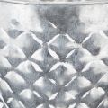 Olla de zinc con asas de