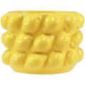 Floristik24 Macetero macetero de cerámica amarillo limón Ø18cm H13cm