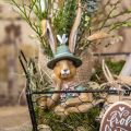 Floristik24 Deco conejo conejo busto decoración figura cabeza conejo 18cm