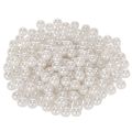 Floristik24 Cuentas decorativas blancas, Ø8 mm, 250 unidades