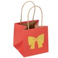 Floristik24 Bolsas de regalo de papel con motivo de cinta, 12 cm, 8 unidades