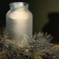 Spray de purpurina dorada para decoración navideña, 150 ml | Floristik24.es