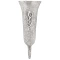 Jarrón para tumba jarrón gris para pegar con motivo de cala Al. 32,5 cm | Floristik24.es