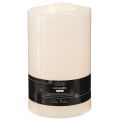 Vela LED grande con temporizador, para uso exterior, luz blanca cálida, Ø12,5 cm, H20 cm. | Floristik24.es