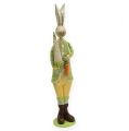 Floristik24 Conejo de madera con sombrilla 46cm