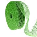 Floristik24 Cinta de yute verde, 5 cm de ancho, 40 m de largo