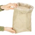 Bolsa de yute de 20×10 cm y 30 cm de alto. Bolsa de regalo. | Floristik24.es