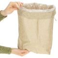 Bolsa de yute 28×10cm H40cm | Floristik24.es