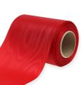 Floristik24 Corona cinta roja 125mm 25m