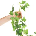 Guirnalda de hiedra artificial para decoración de habitaciones, 173 cm. | Floristik24.es