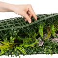 Pared vegetal artificial de 100 x 55 cm, vegetación vertical. | Floristik24.es
