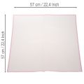 Película floral Transmatt rosa resistente a la humedad, 57 cm, precortada para ramos, 20 unidades. | Floristik24.es