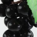 Floristik24 Mini uvas artificiales negras 9cm